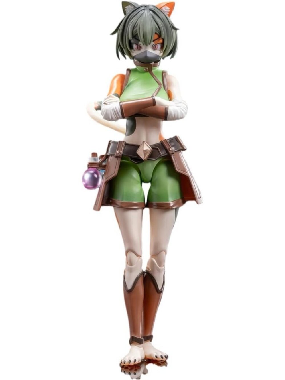 1/12 Scale Action Figure - Adventure Cat Girl Tonya, Collectible Model for Ages